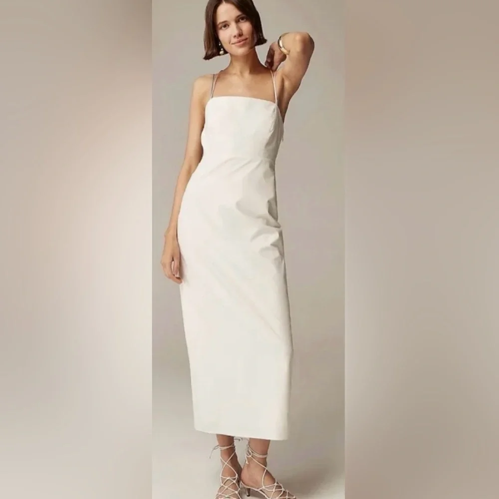 J.Crew X Anna October Multistrap Sheath Dress - Picture 2 of 8